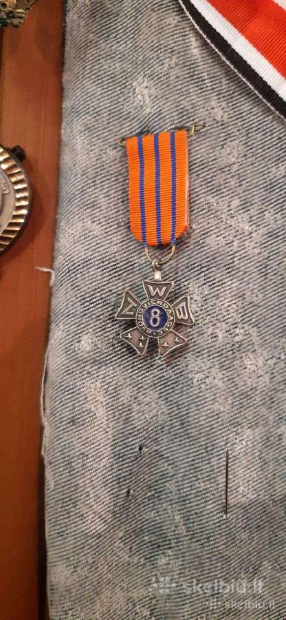 Ww2 apdovanojimų dėžutė kokybiška replika kaip buv - nuotraukos Nr. 19