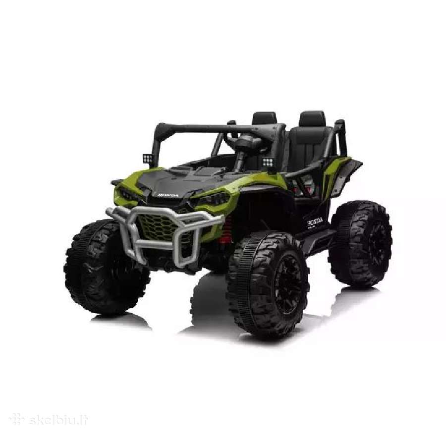Elektromobilis Vaikams Honda 4x4 Visureigis Žalias - nuotraukos Nr. 2
