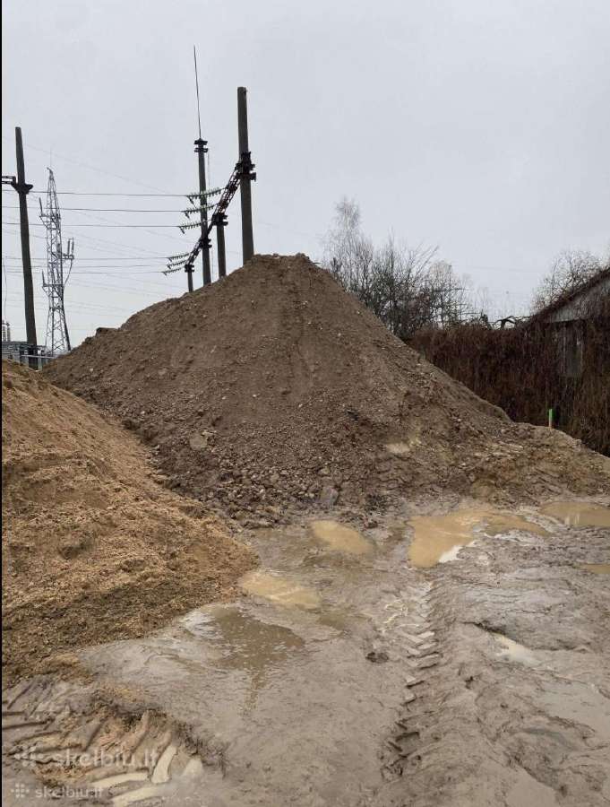 Gruntas sklypo pakėlimui Raudondvaris Kauno r.
