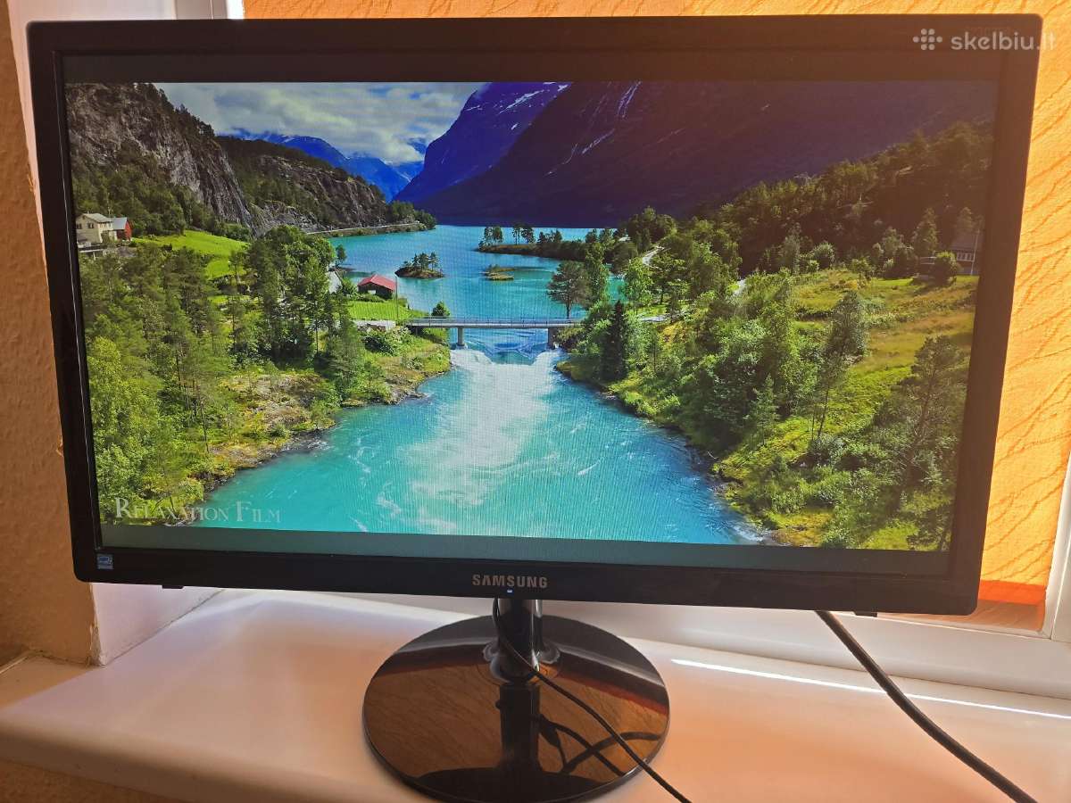 Samsung 23" Full HD monitorius – puiki būklė.