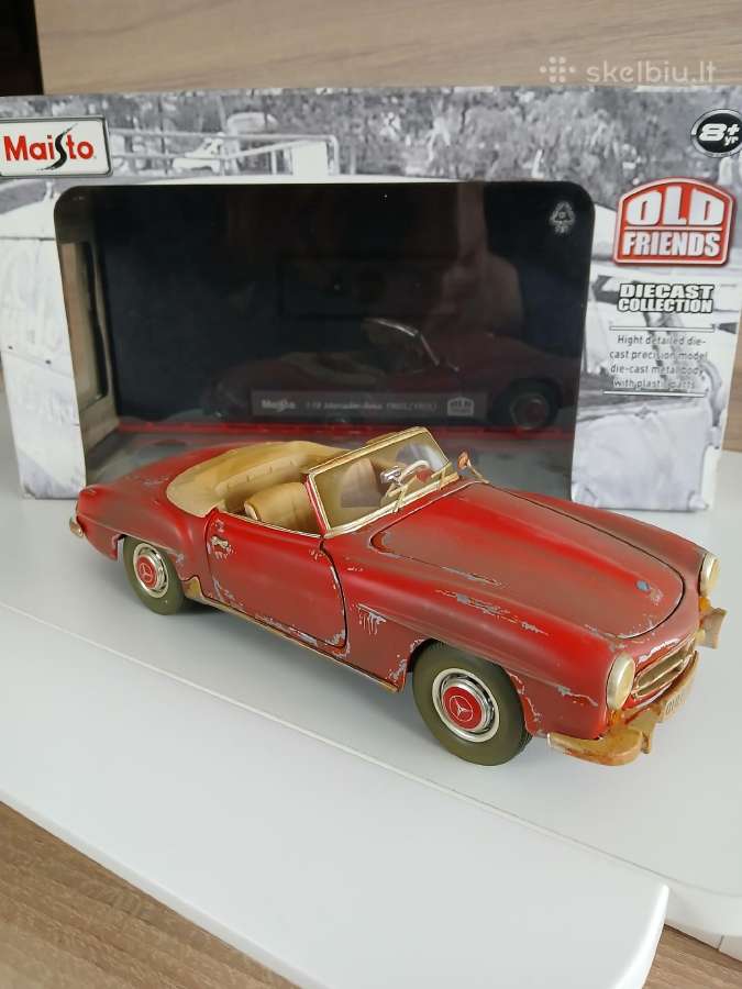 Mercedes 190 1955m. 1:18 - nuotraukos Nr. 2