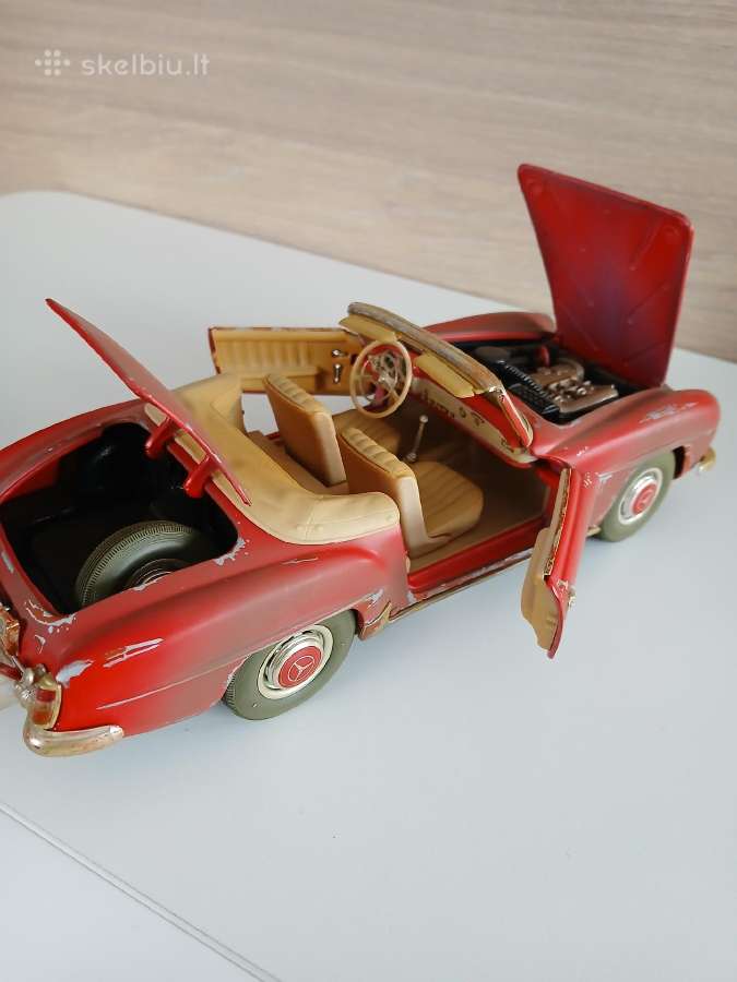 Mercedes 190 1955m. 1:18 - nuotraukos Nr. 3