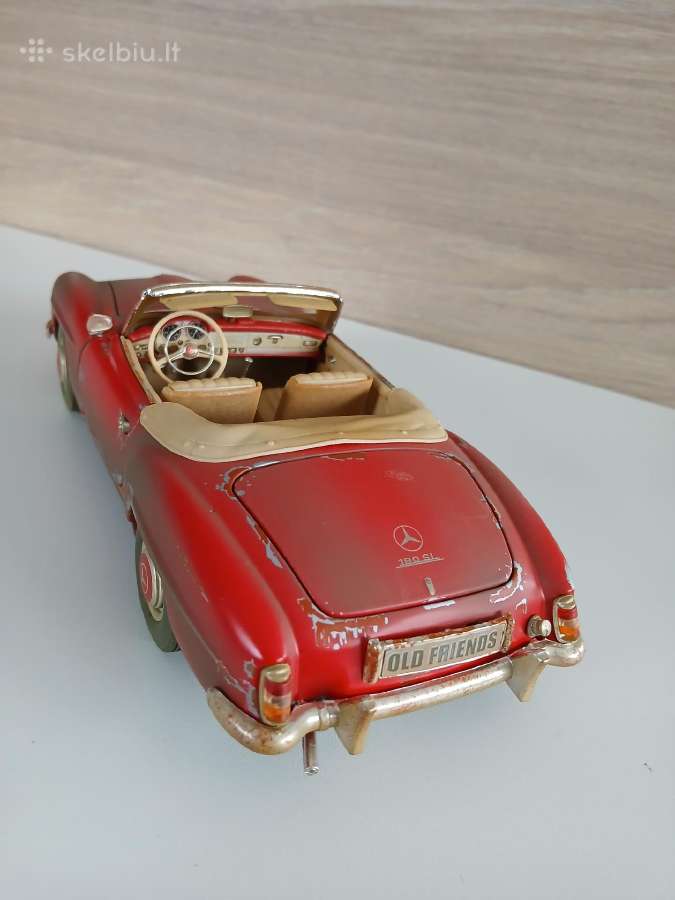 Mercedes 190 1955m. 1:18 - nuotraukos Nr. 7
