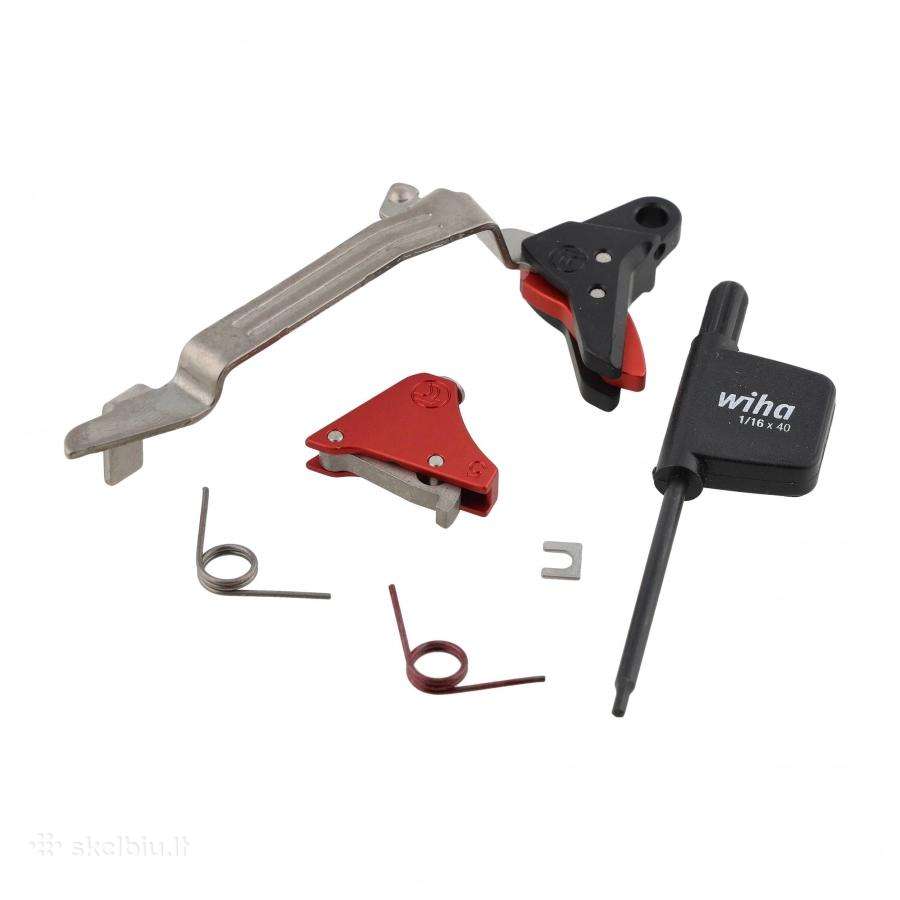 Nuleistukas Timney Triggers Usa Alpha Glock 5 Red