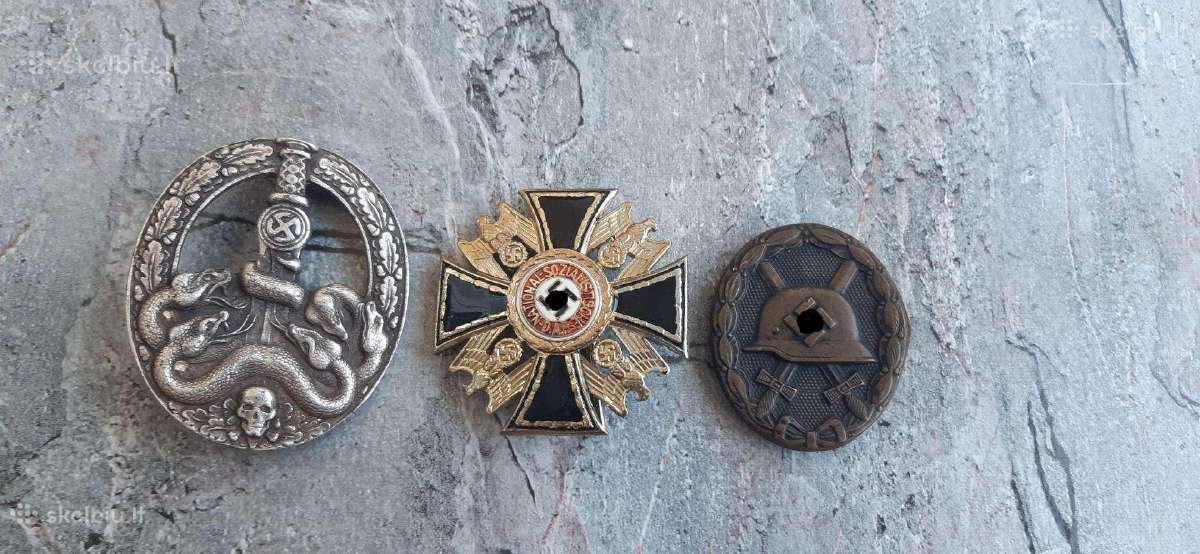 Ww2 apdovanojimų dėžutė kokybiška replika kaip buv - nuotraukos Nr. 15