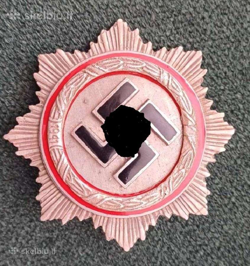 Ww2 apdovanojimų dėžutė kokybiška replika kaip buv - nuotraukos Nr. 14