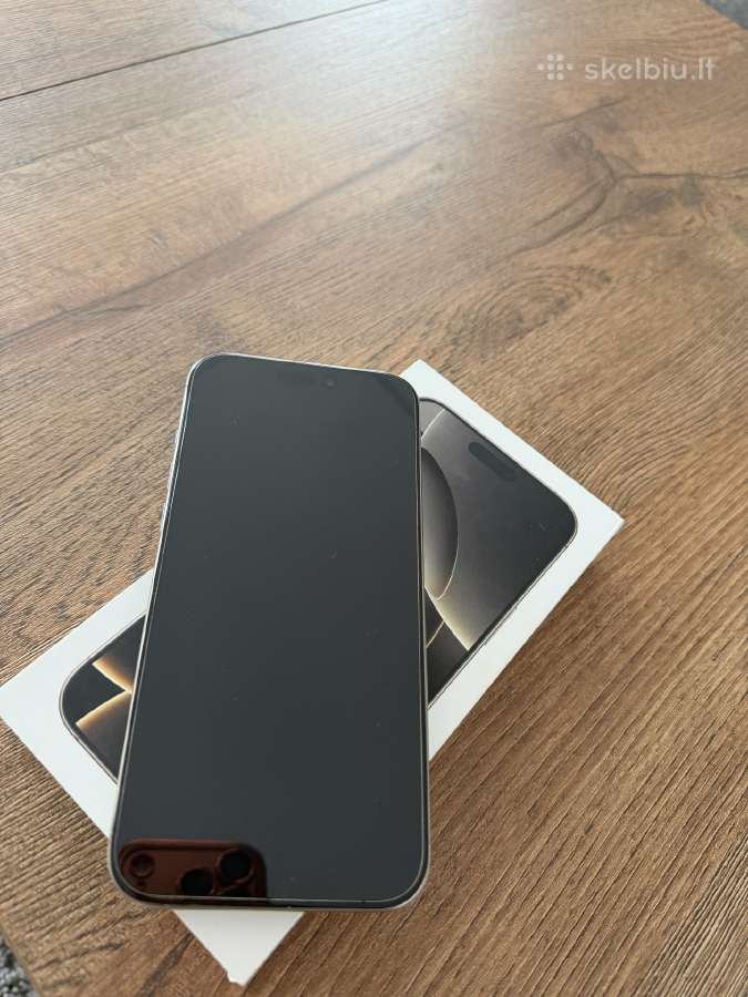 iPhone 16 pro max 256gb