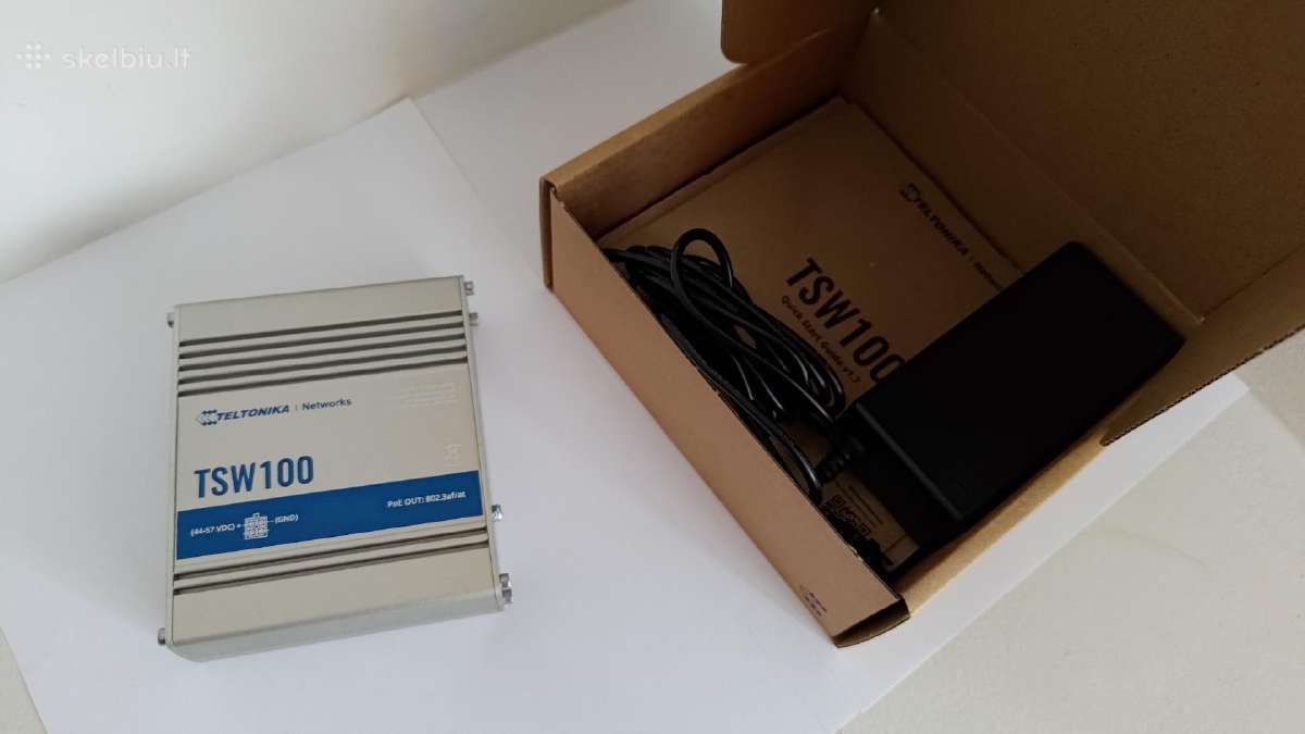 Teltonika Tsw100 Poe komutatorius