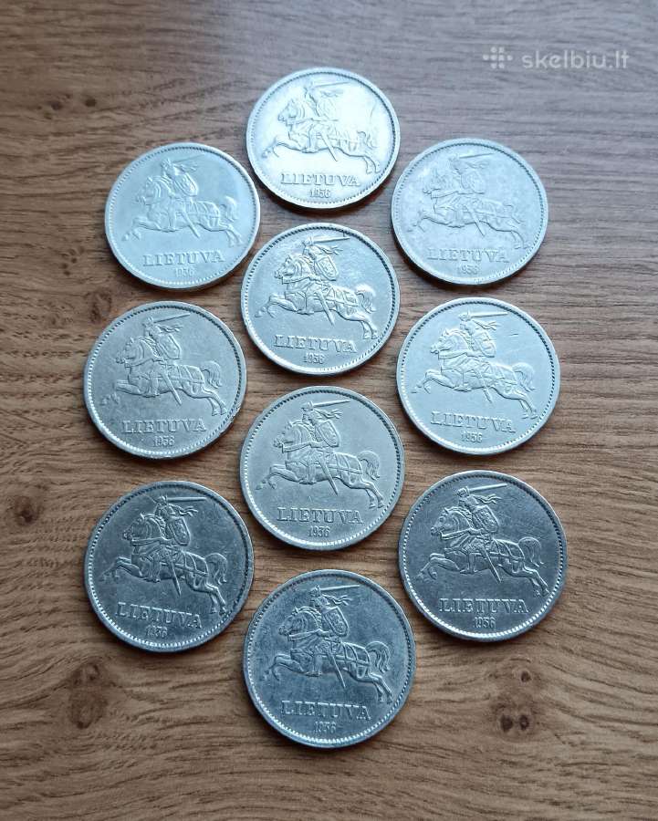 10 litų 1936 m. Vytautas Didysis - nuotraukos Nr. 2