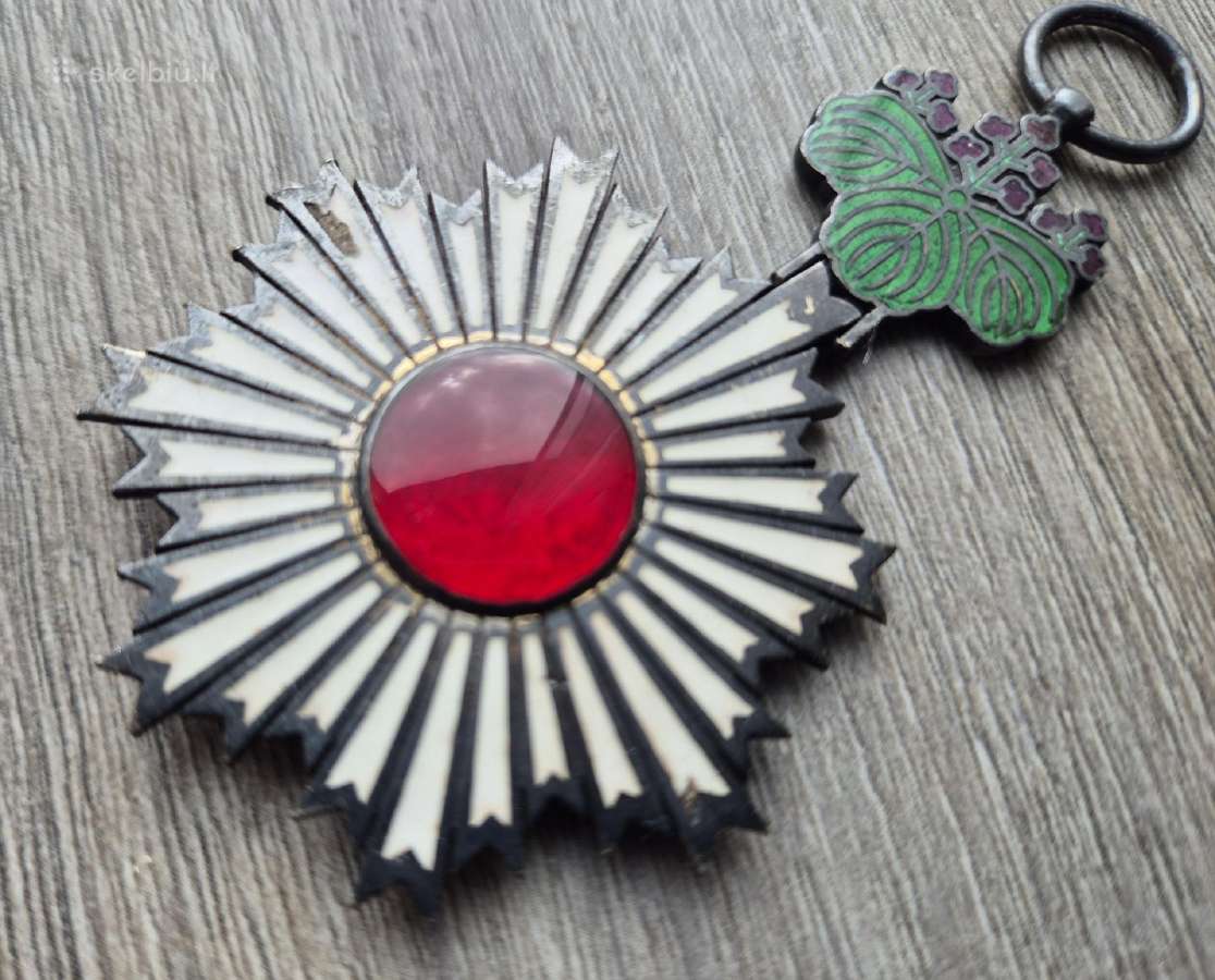 Japoniškas II P.k karinis medalis. Kaina 60 Eur - nuotraukos Nr. 3