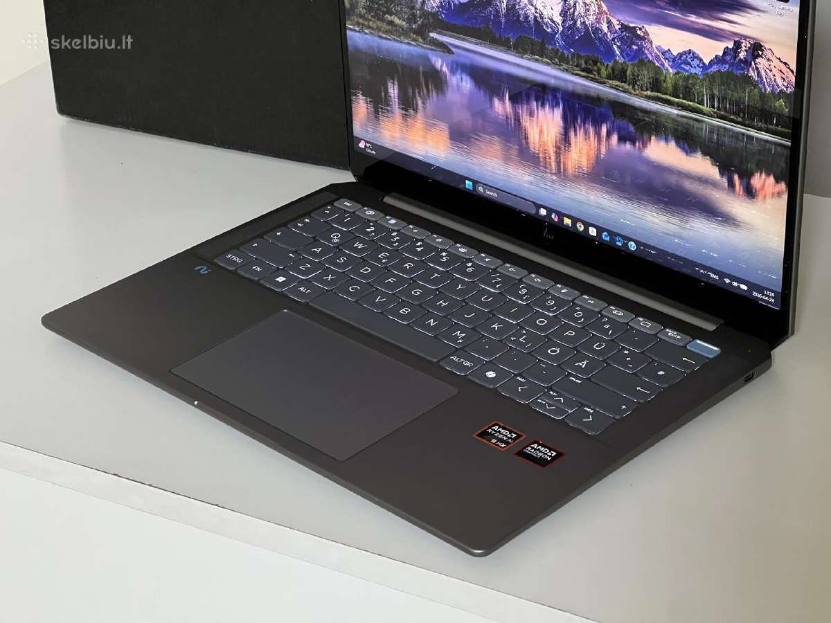 Parduodamas Hp Omnibook su Ryzen Ai 9 Hx, 32gb/1tb - nuotraukos Nr. 4