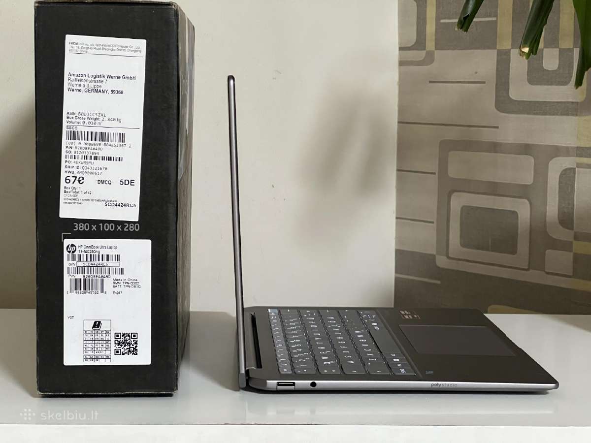 Parduodamas Hp Omnibook su Ryzen Ai 9 Hx, 32gb/1tb - nuotraukos Nr. 5