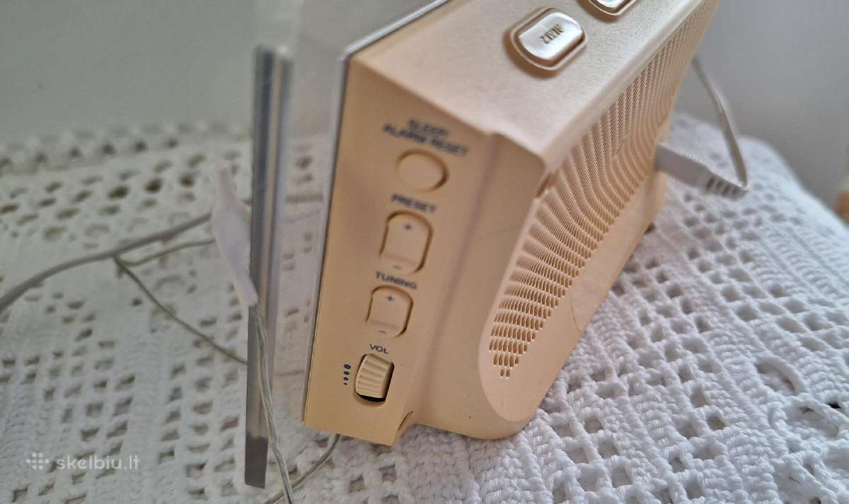 Radijo žadintuvas „Philips Aj210/05“ su orų ir tem - nuotraukos Nr. 6
