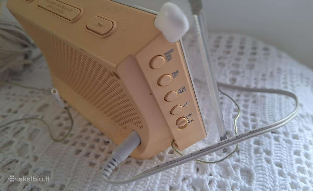 Radijo žadintuvas „Philips Aj210/05“ su orų ir tem - nuotraukos Nr. 7