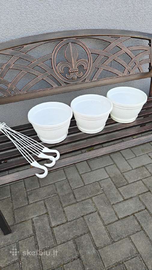Pakabinami vazonai skersmuo 22 cm - nuotraukos Nr. 5