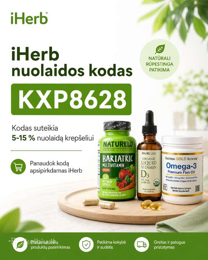 Iherb 5-15% nuolaidos kodas Kxp8628 - nuotraukos Nr. 5