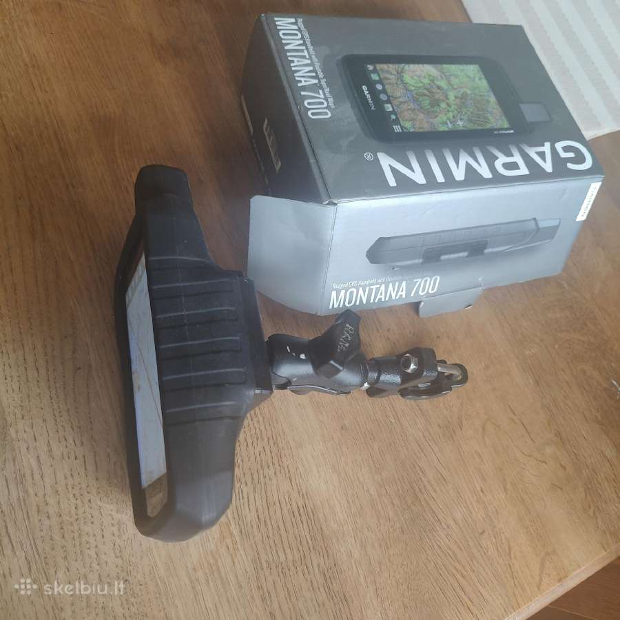 Garmin Montana 700 su Lietuva Topo ir priedais - nuotraukos Nr. 2