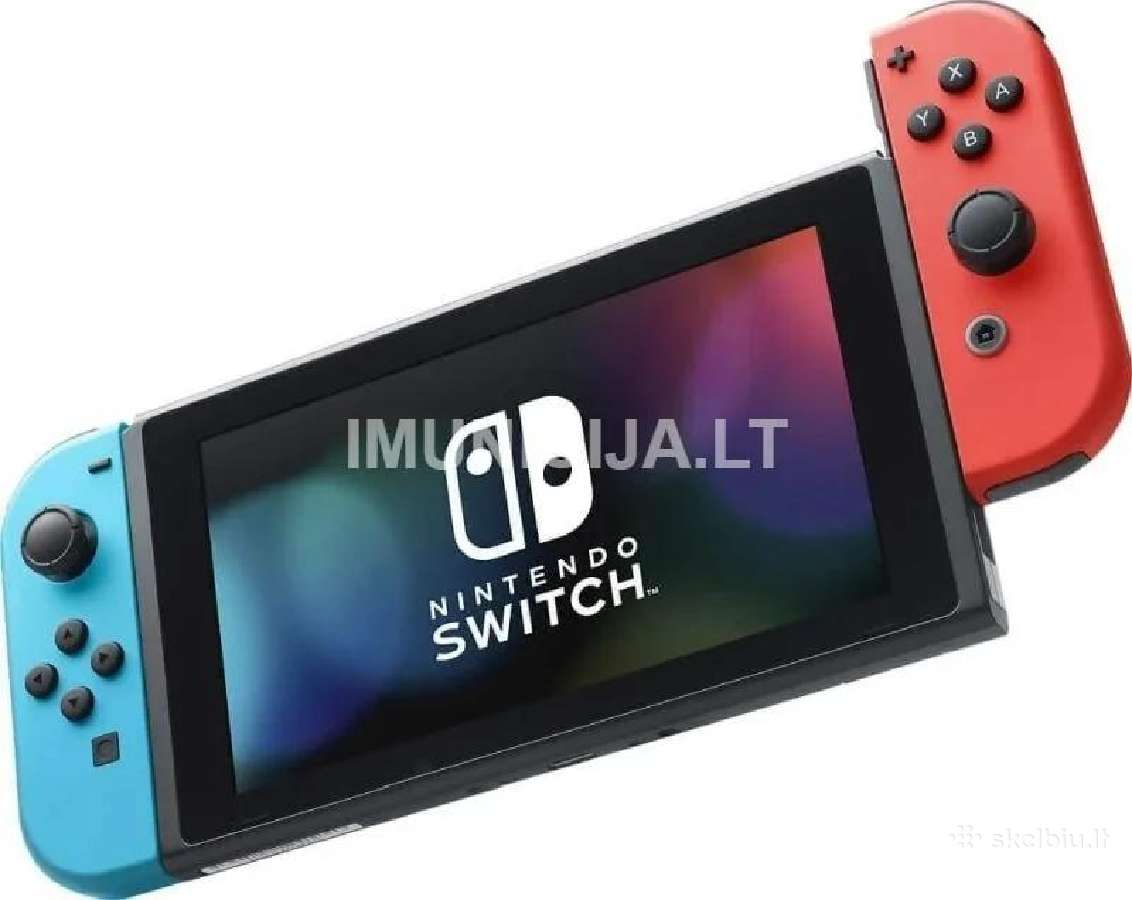 Nintendo Switch + 3 mėn. garantija