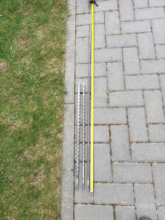 Sds+ betono grąžtai 12mm, 14mm,18mm - nuotraukos Nr. 4