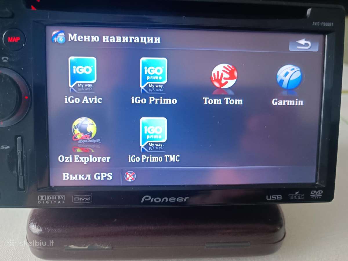 Pioneer Avic-f900bt - nuotraukos Nr. 6