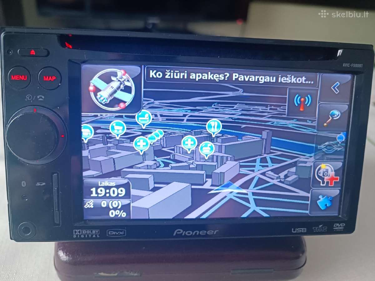 Pioneer Avic-f900bt - nuotraukos Nr. 8