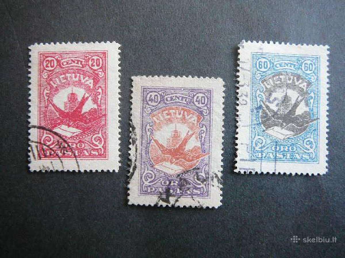 Kregzdutes Lietuva 1926 antsp. lit243/5a