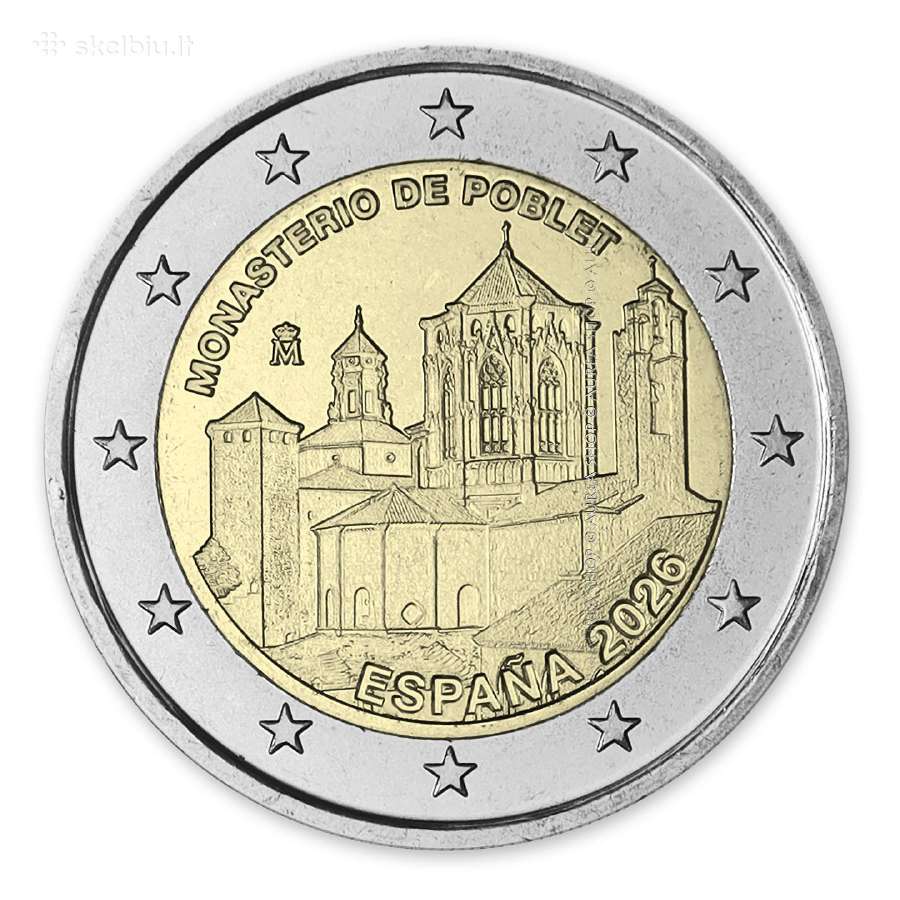 2026 Ispanijos 2€ monetos! - nuotraukos Nr. 2