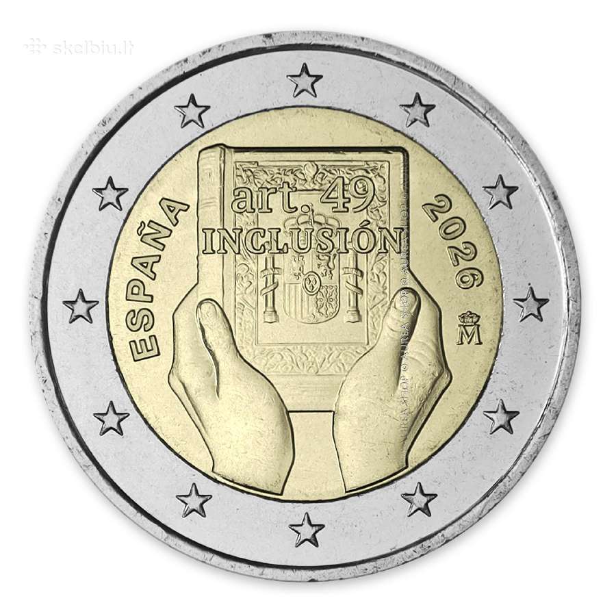 2026 Ispanijos 2€ monetos!