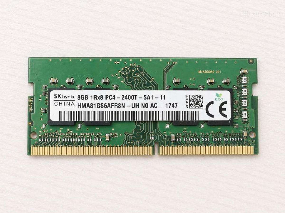 RAM 8gb Ddr4 (Pc4) Nešiojamam kompiuteriui