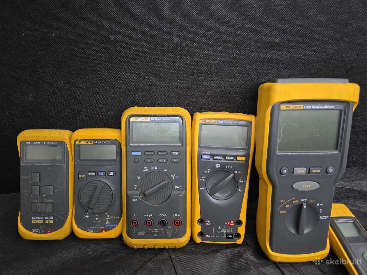 Megger Mit515 Insulation Tester, 250 V Min, 5000 V - nuotraukos Nr. 8