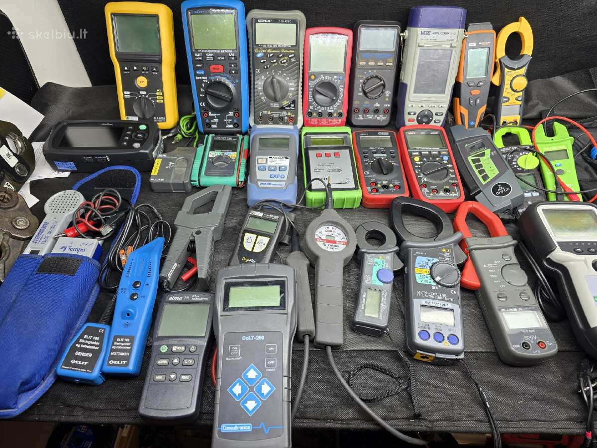 Megger Mit515 Insulation Tester, 250 V Min, 5000 V - nuotraukos Nr. 10