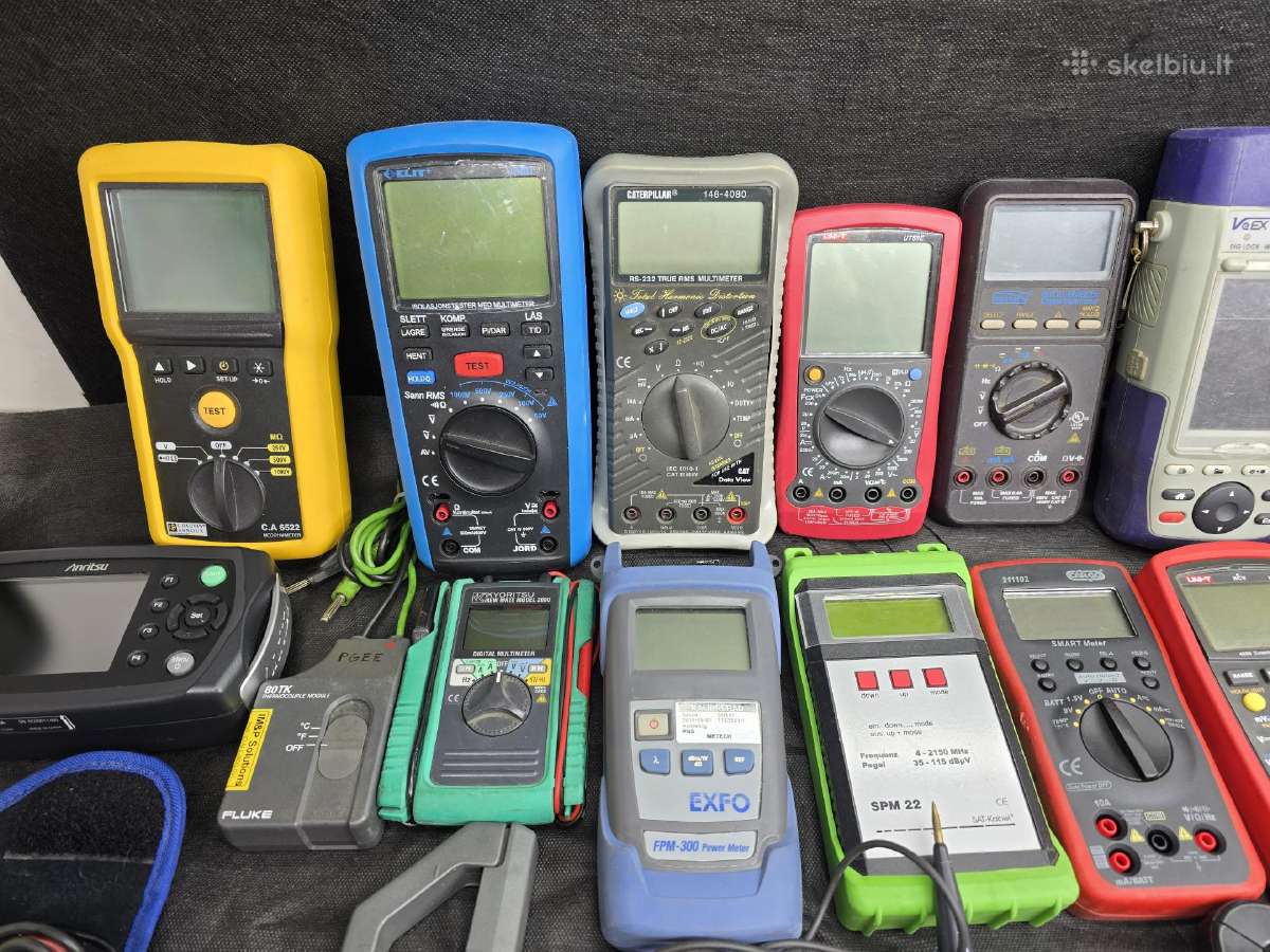 Megger Mit515 Insulation Tester, 250 V Min, 5000 V - nuotraukos Nr. 11