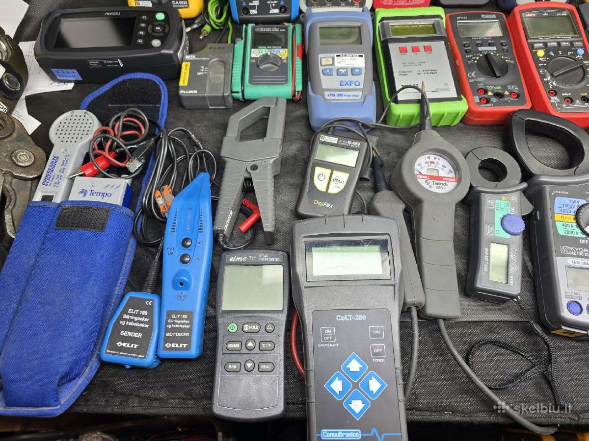 Megger Mit515 Insulation Tester, 250 V Min, 5000 V - nuotraukos Nr. 15