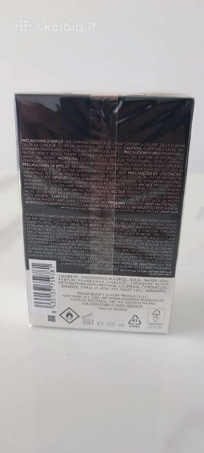 Prada Luna Rossa Carbon 100ml - nuotraukos Nr. 4