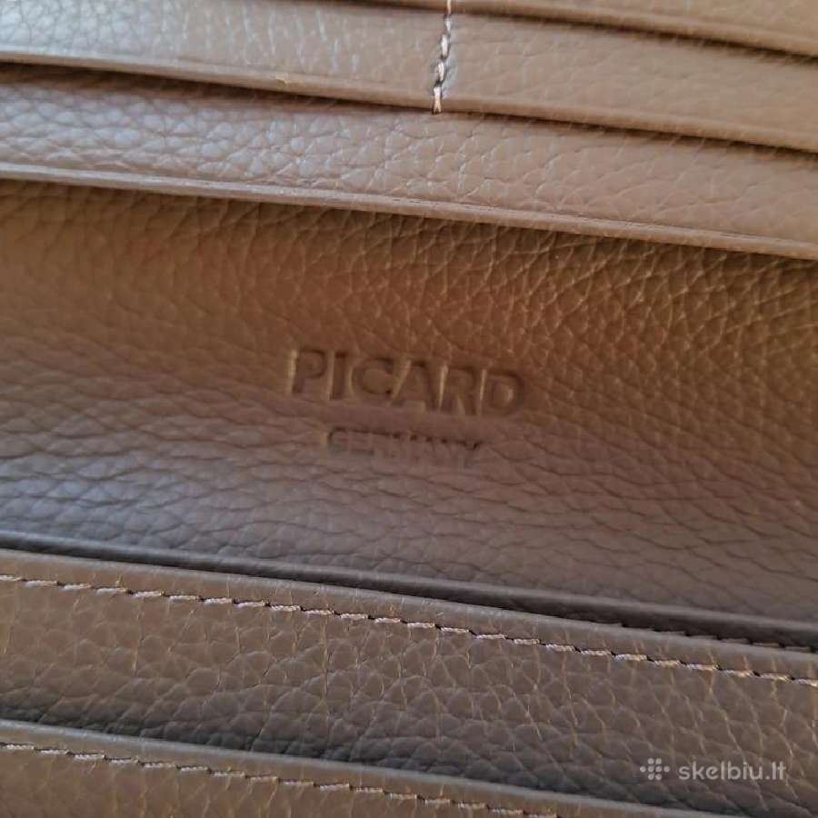 'Picard' naturalios odos moteriška piniginė - nuotraukos Nr. 4