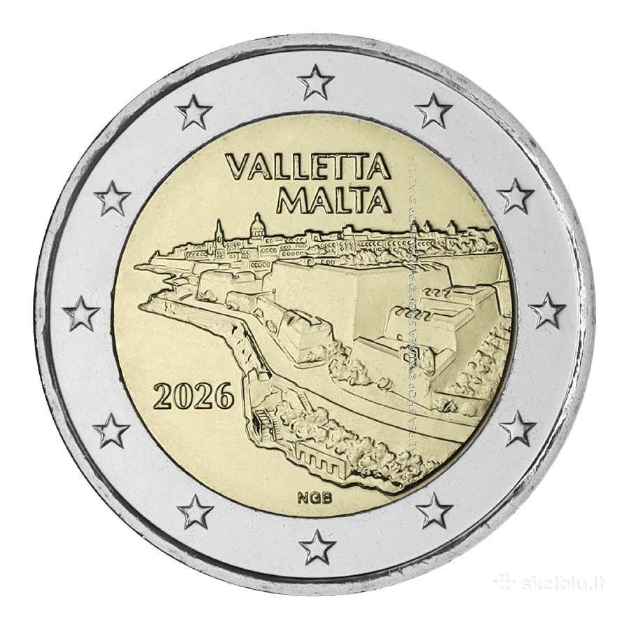 2026 Maltos 2€ monetos ir rinkiniai! - nuotraukos Nr. 7