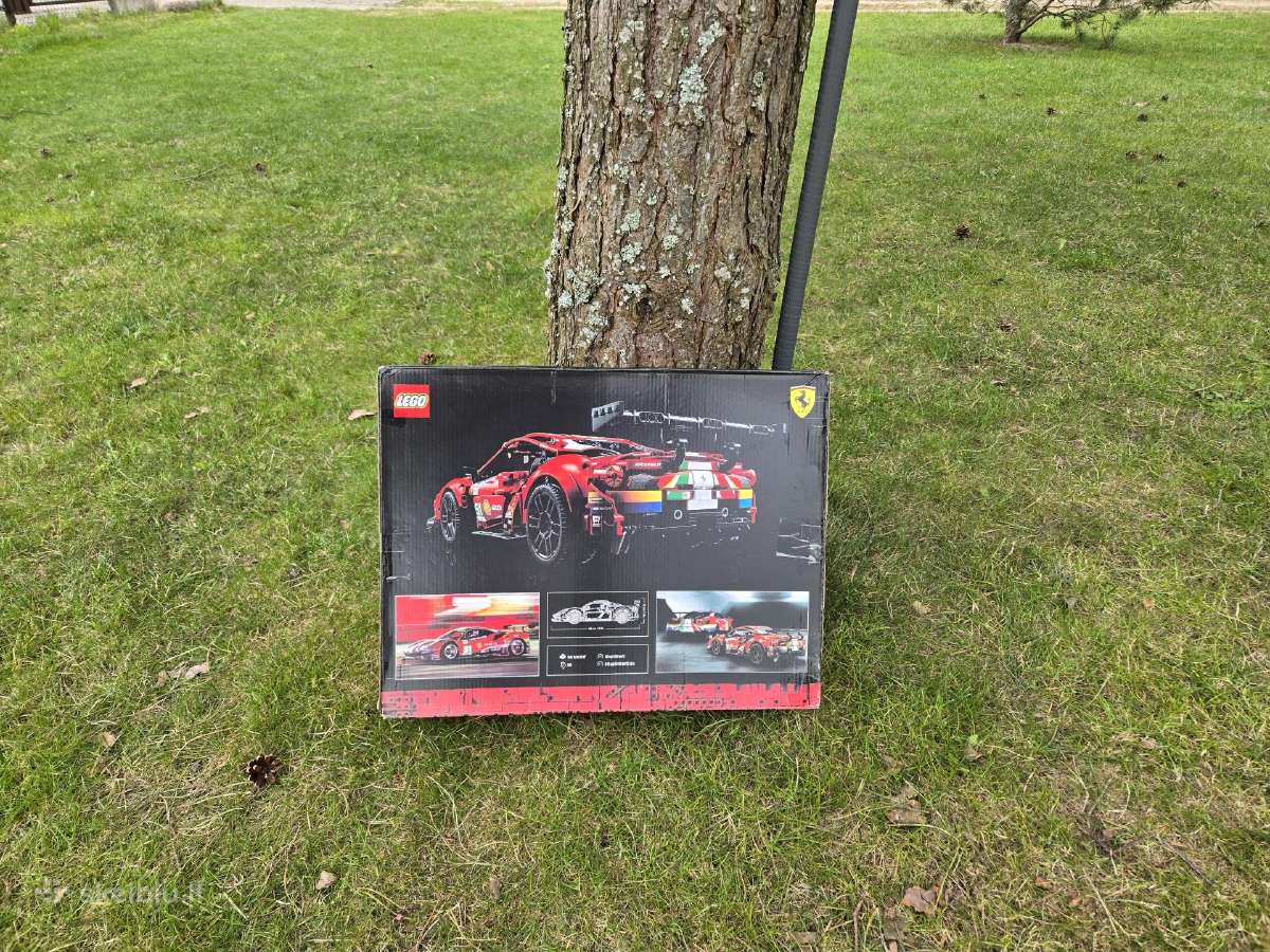 Lego Technic Ferrari 488 Gte - nuotraukos Nr. 4