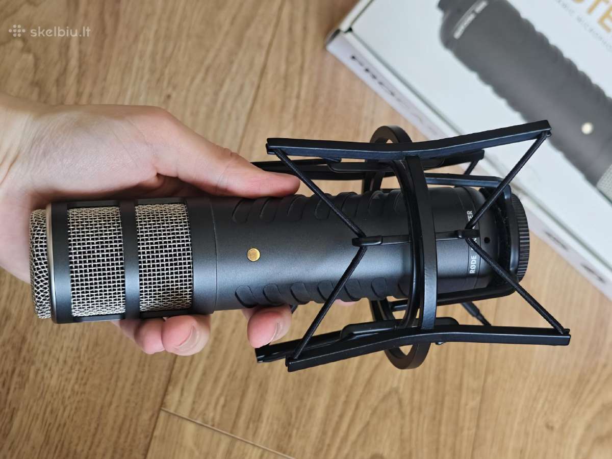 Rode Procaster mikrafonas su shock mount - nuotraukos Nr. 6