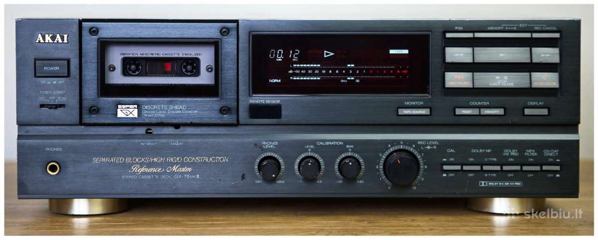 Akai GX-95; GX-75 Mk II; GX-75; GX-65 Mk II;