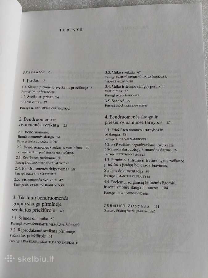 Slauga pirminėje sveikatos priežiūroje - nuotraukos Nr. 3