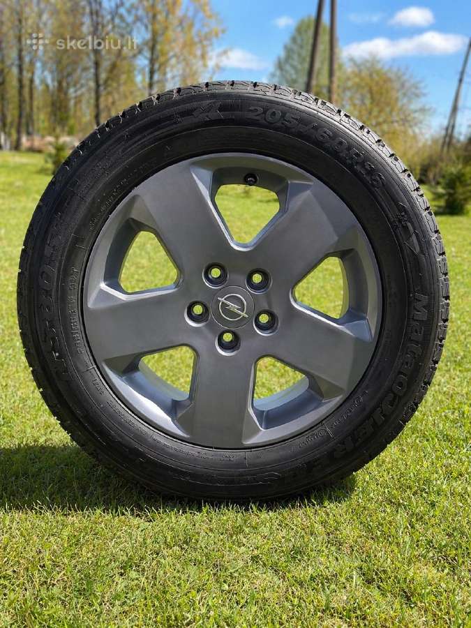 Tvarkingi,opel Ratai Su Beveik Naujom Padangom!