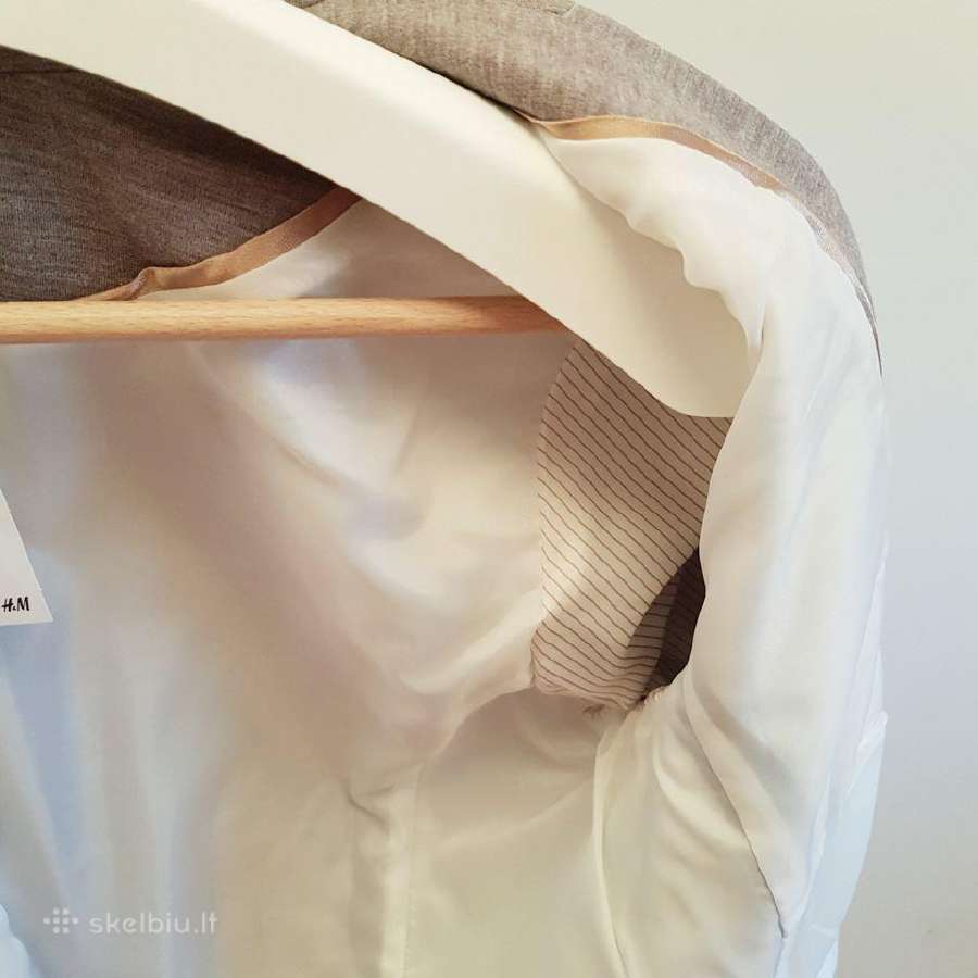Naujas Svarkelis H&m. Pilkas 42 Dydzio L Svarkas. - nuotraukos Nr. 5