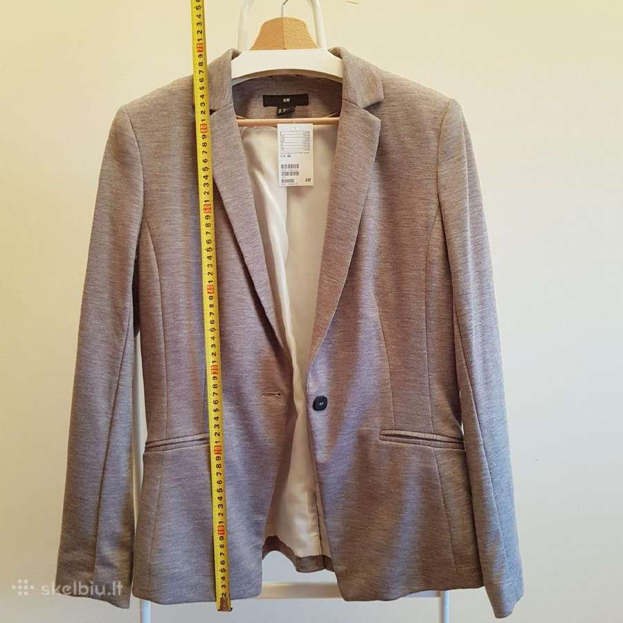 Naujas Svarkelis H&m. Pilkas 42 Dydzio L Svarkas. - nuotraukos Nr. 10