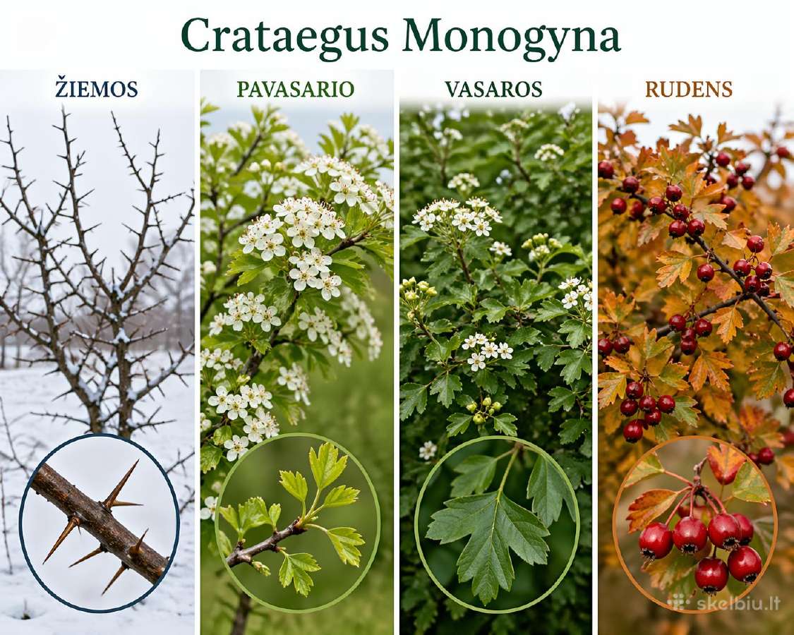 Gudobelės ir kiti nelepūs gyvatvoriniai augalai - nuotraukos Nr. 38