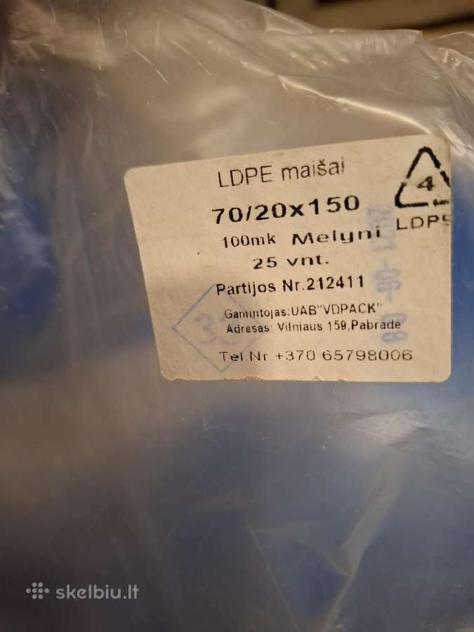 Lpde maišai 70/20-150 - nuotraukos Nr. 2