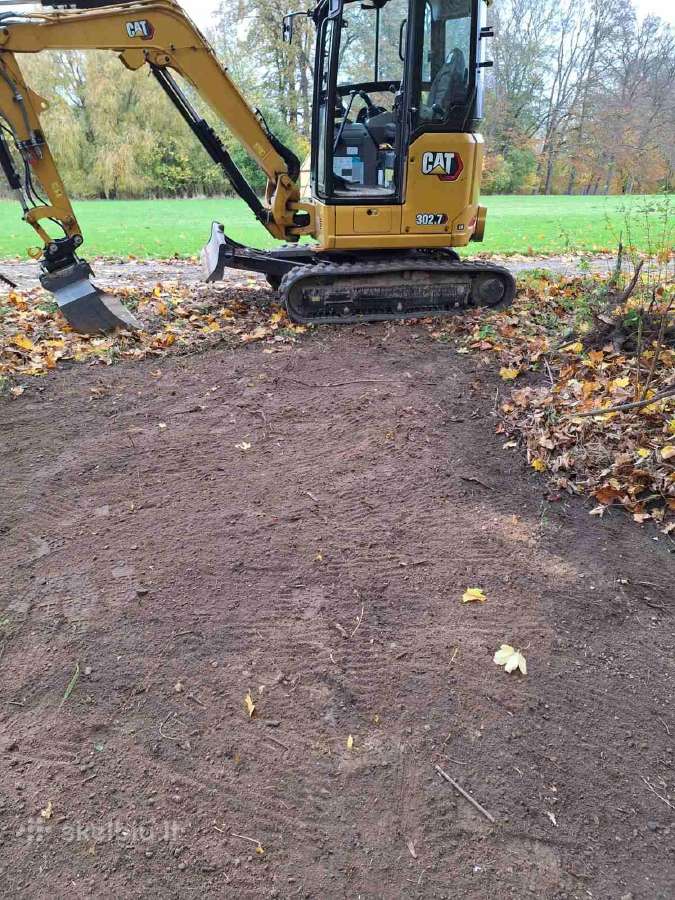 Mini ekskavatoriaus paslaugos, nuoma Klaipėdoje - nuotraukos Nr. 4