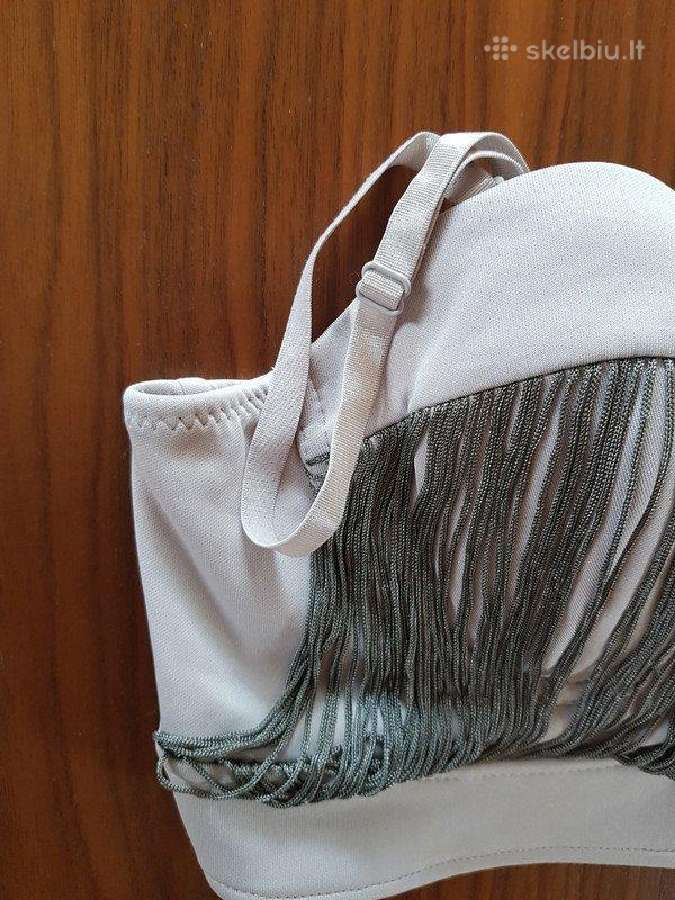 Subtiliai zaismingo dizaino crop top liemene - nuotraukos Nr. 3