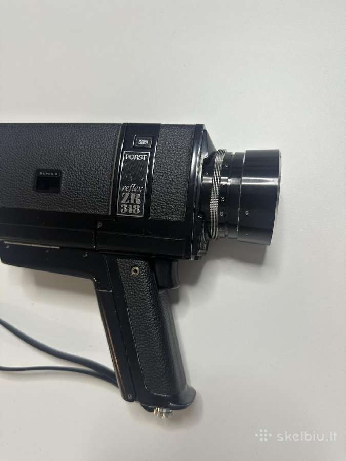 Porst Reflex Zr 348 Super 8 kamera - nuotraukos Nr. 2