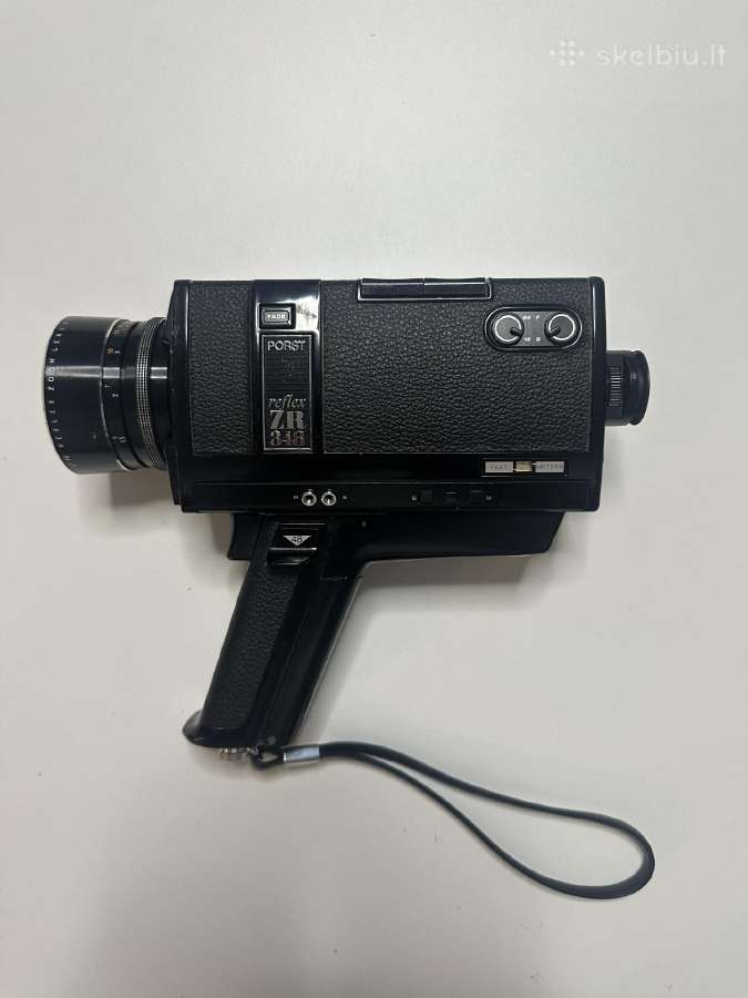 Porst Reflex Zr 348 Super 8 kamera - nuotraukos Nr. 4