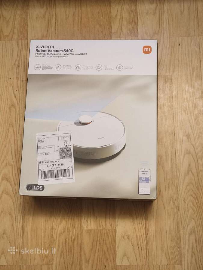 Dulkių siurblys .Naujas Xiaomi Robot Vacuum S40c
